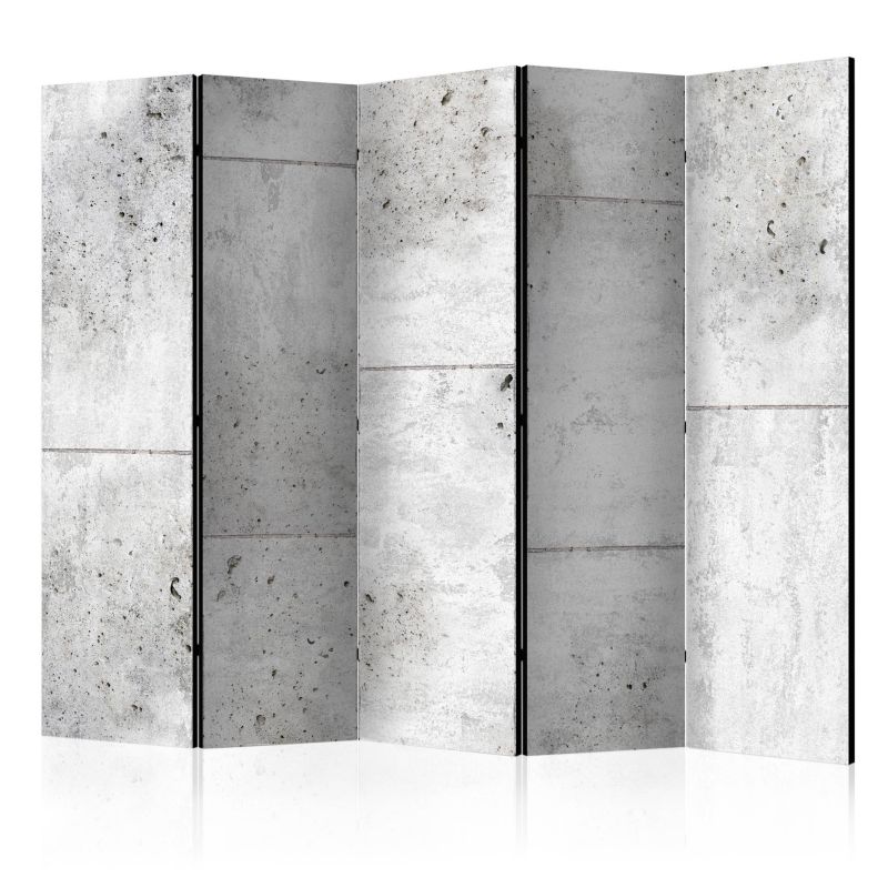 Parawan Muralo Dwustronny Betonowe Płyty Ozdobne 225x172cm 1 szt.