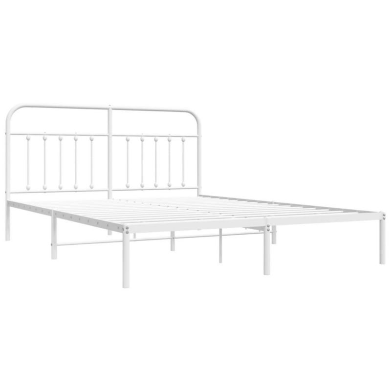 Łóżko metalowe WaszeMeble 183x213 cm biała WM-352632 1 szt.