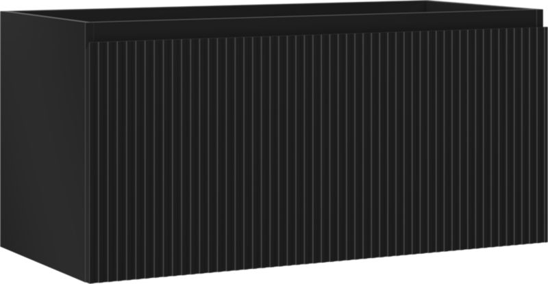 Szafka łazienkowa podumywalkowa Mexen Rivel czarny mat 100x47 cm 1 szuflada 1 szt.