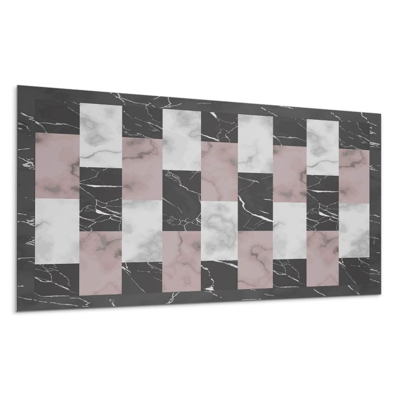 Panel samoprzylepny Wallfluent 100x50 cm Wzór płytek w stylu marmuru 1 szt.
