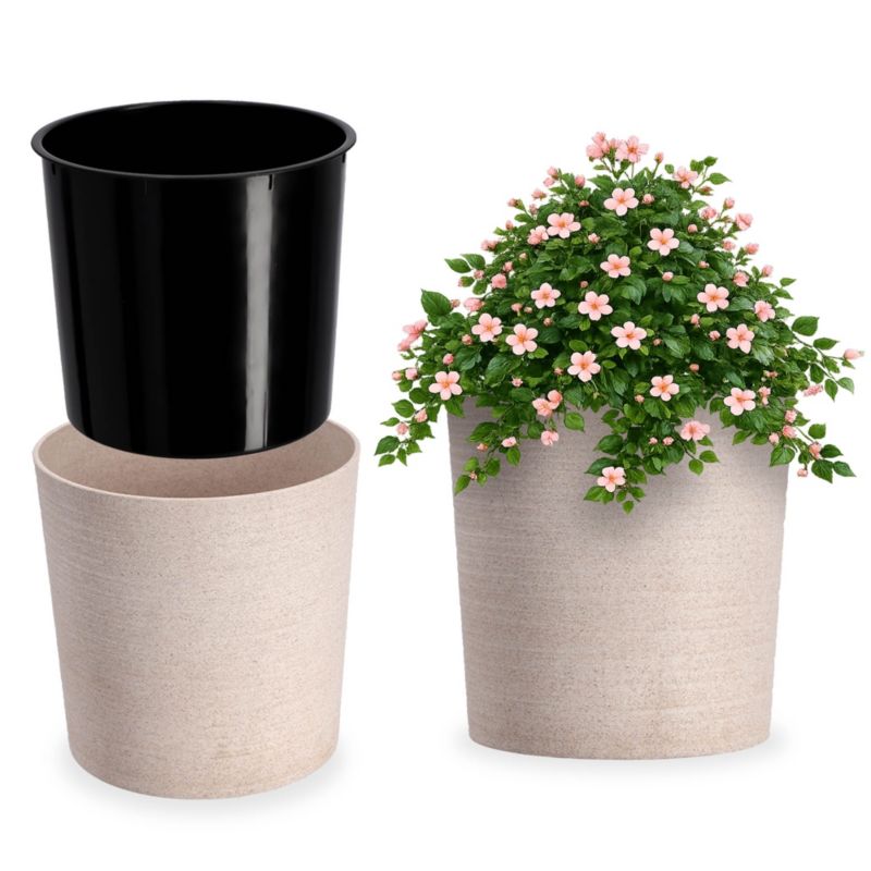 Doniczka KADAX Osłonka Donica misa Na Kwiaty 25cm 1 szt.