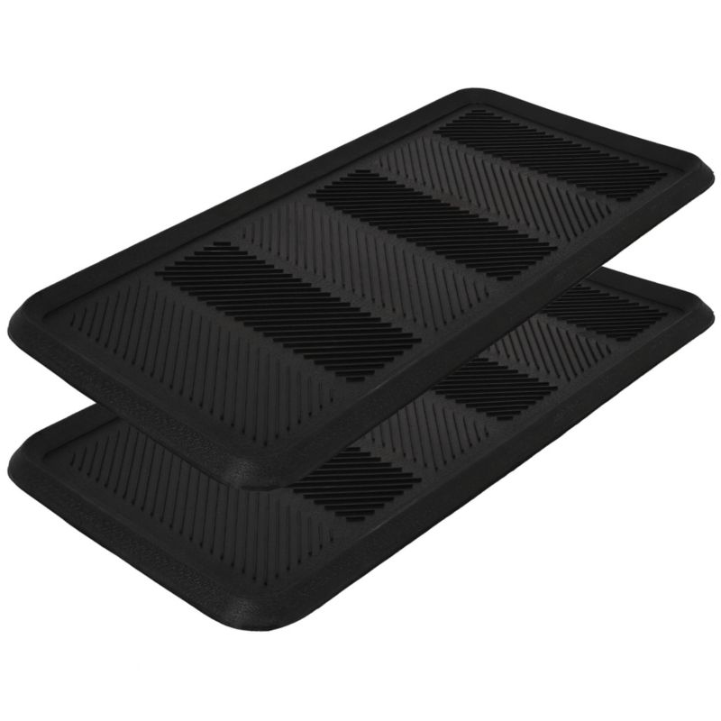 Podstawka na mokre buty KOTARBAU czarna 40x80 cm zestaw 2 szt.