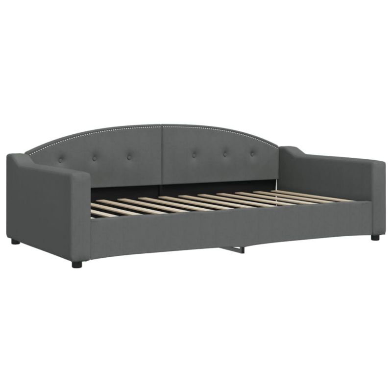 Sofa rozkładana WaszeMeble 100x200 cm Ciemnoszary tkanina WM-354189 1 szt.