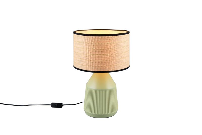 Lampa stołowa RL FORMENTERA zielona 1xE27x60W IP20 wym:43x28x28cm - 1 szt.