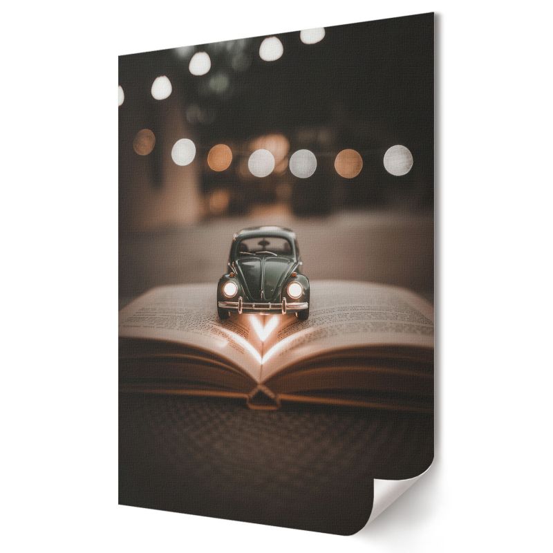 Plakat na ścianę Wallfluent Format A3 Książka o przygodzie Formacja Artystyczna Manufaktura Sztuki 1 szt.