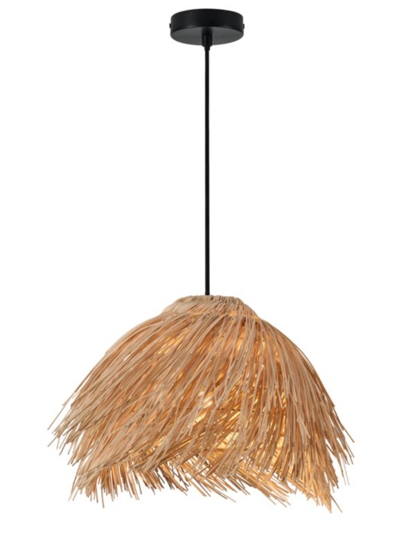 Lampa wisząca Reality Breeeze 1-punktowa E27 brązowa
