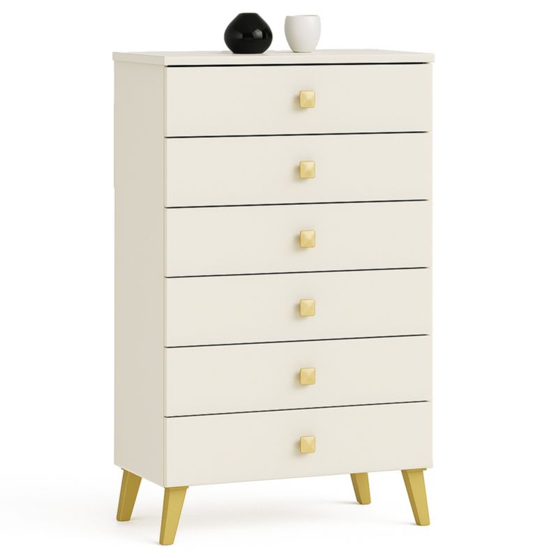 Komoda Akord Mobi Kaszmir 60 cm 6 szuflad kolor Kaszmir mat 60x37x104 cm 1 szt.