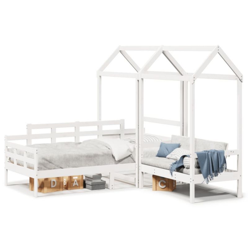 Łóżko dzienne WaszeMeble 80x200 cm sosnowe WM-3282309 1 szt.