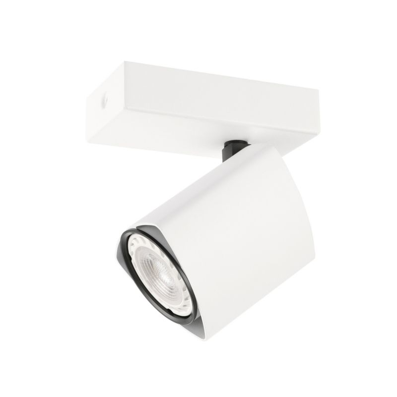 Reflektor sufitowy ruchomy Italux Merusa biały 1xGU10x35W IP20 wym:10x11x7cm - 1 szt.