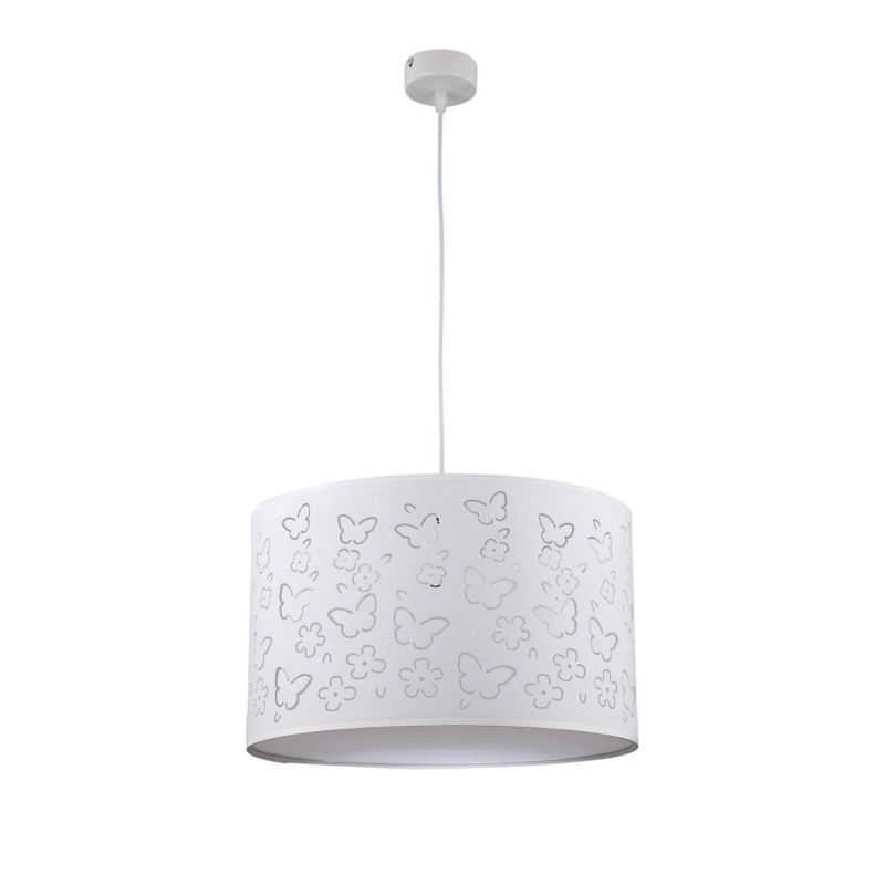 Lampa wisząca dziecięca Light Prestige Flowers biała 1 x E27 1 szt.