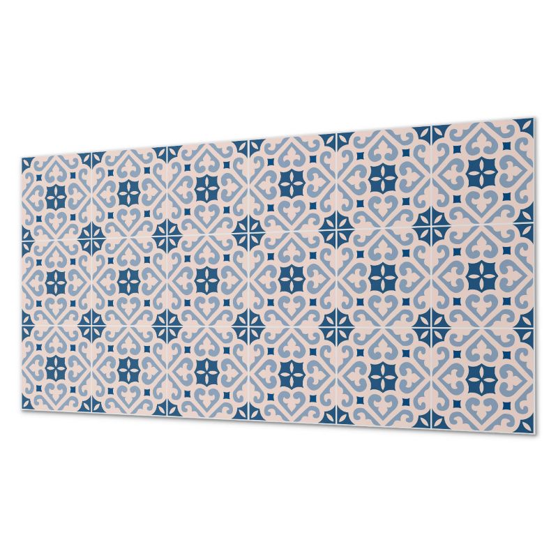 Komplet Kafelków PCV ArtPrintCave 60x30 cm Wzór z ornamentami na płytkach 6 szt.