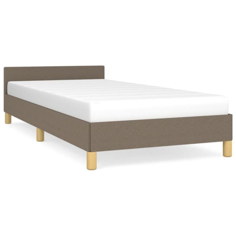 Łóżko tapicerowane WaszeMeble 90x200 cm Brązowe WM-347387 1 szt.