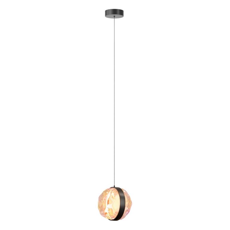 Lampa wisząca ozdobna kula Maytoni MISTERIO czarna LED 6W 2700K 650lm IP20 - 1 szt.