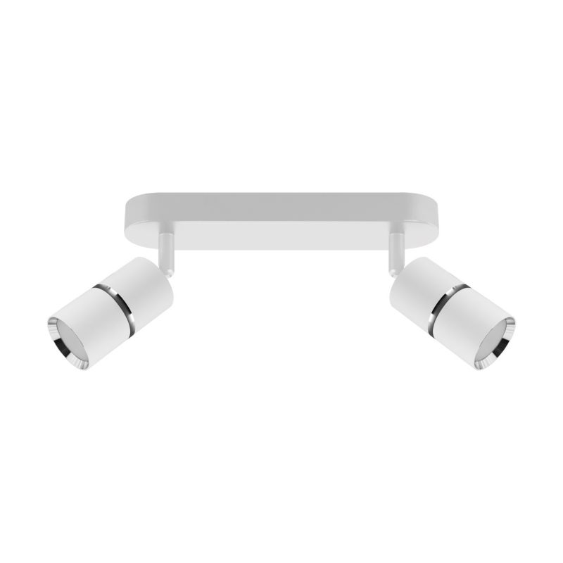 Reflektor spot reflektorki na listwie Struhm DIOR biały chromowany 2xGU10x35W IP20 wym:16,5x26x6cm - 1 szt.