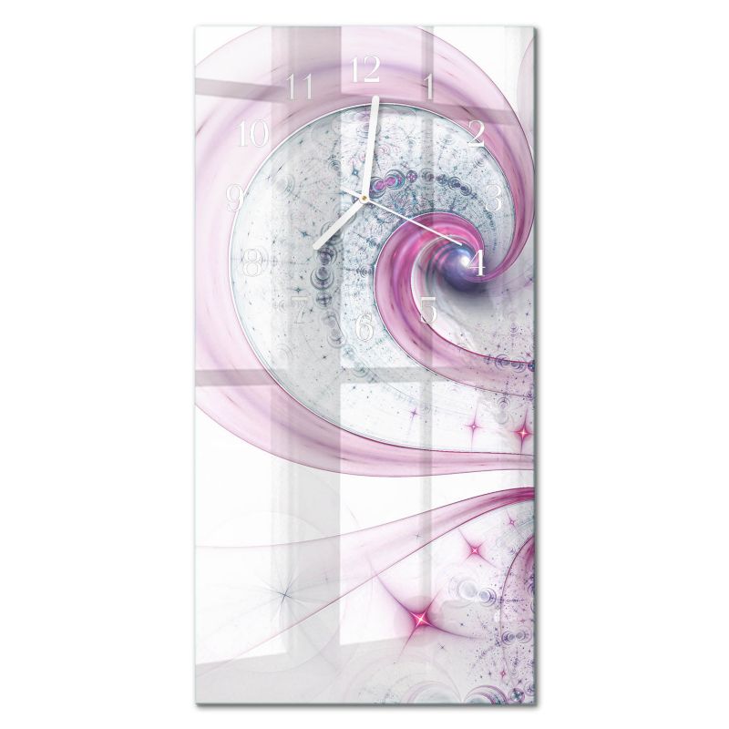 Zegar Ścienny Kuchenny Tulup 30x60 cm z Białymi Wskazówkami Wir 1 szt.
