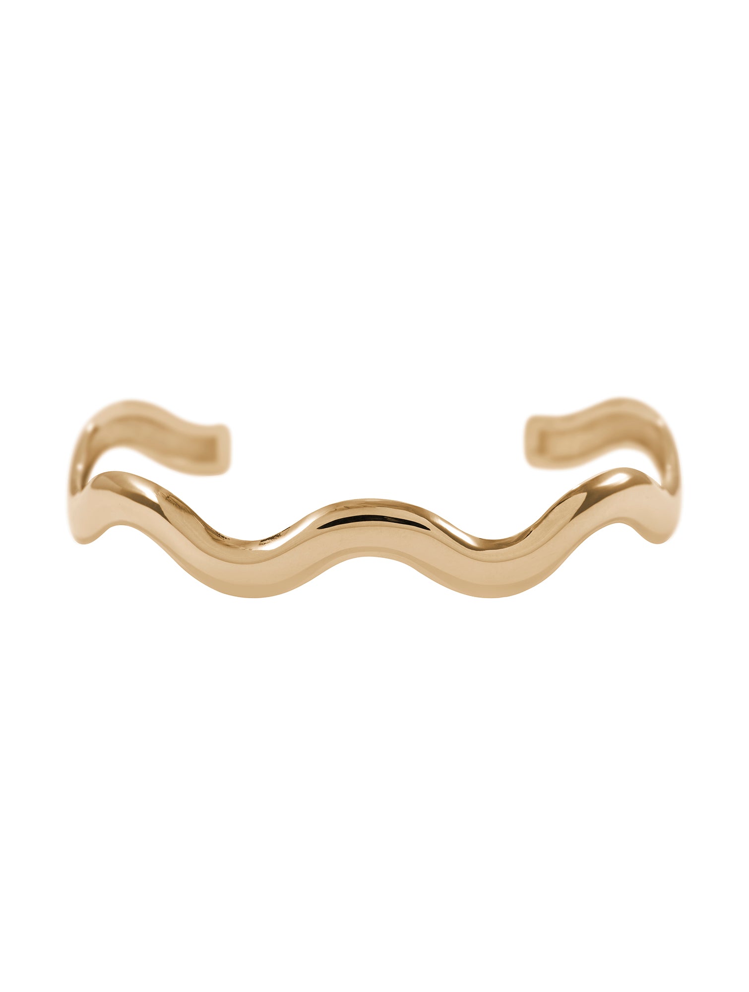 Anello Bracelet N°2 - falowana, masywna bransoletka