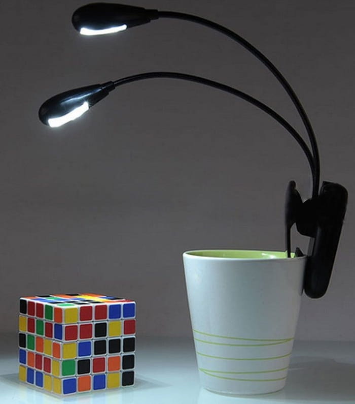 Lampka LED podwójna klips ZD33 - Henryx24