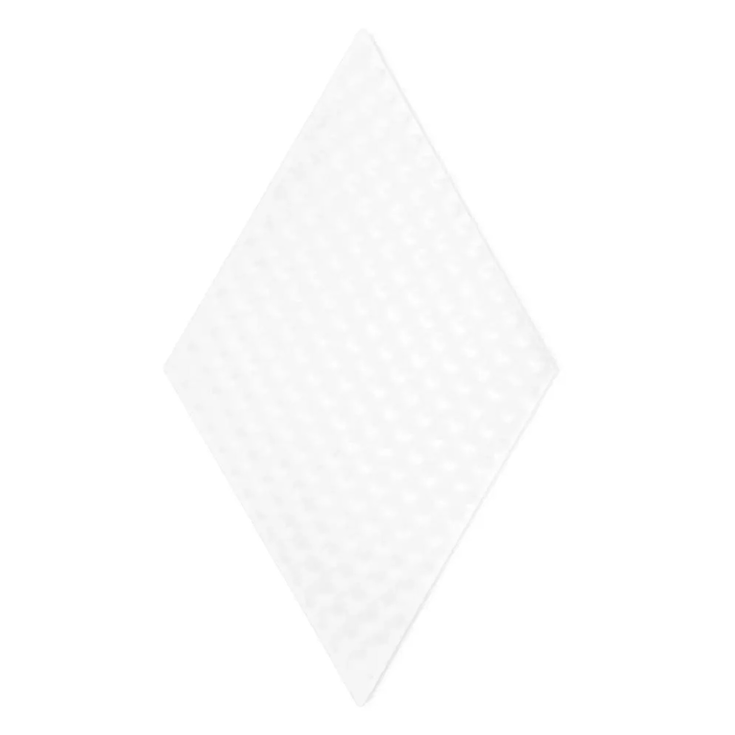 Kształtka Rombic white kropki duże 11,5x20