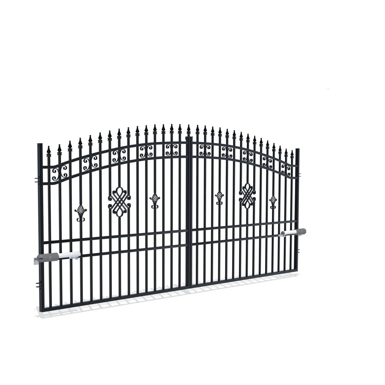 Polargos Brama Greta 3 inteligentna 400x175 cm czarna mat