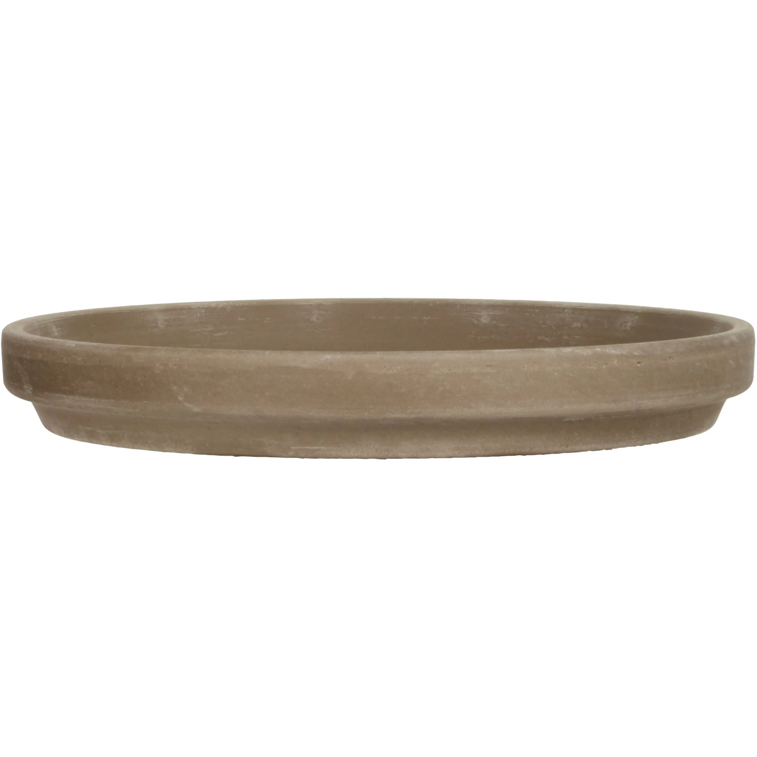 Podstawka terakota XL basalt - 26 x 3,5 cm