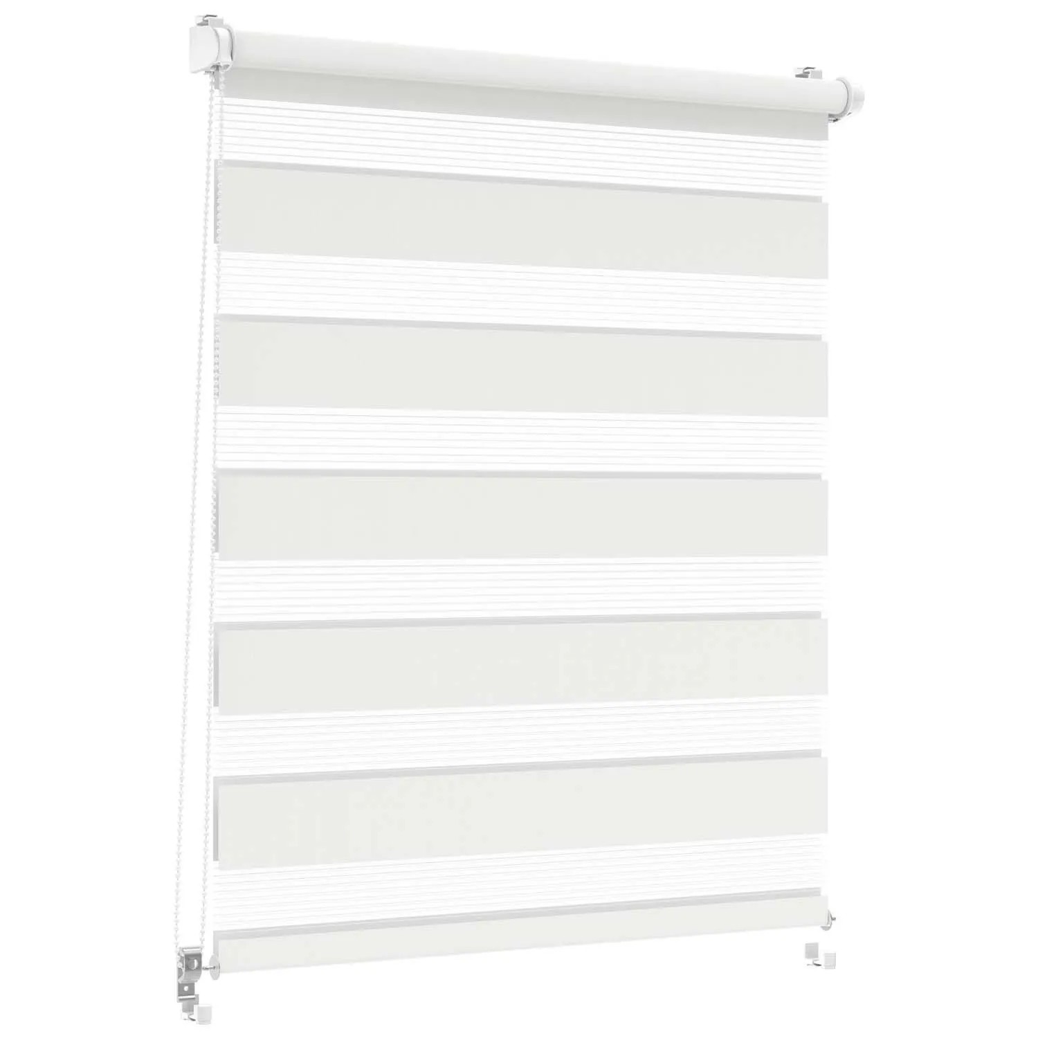 Mini roleta CLASSIC Dzień/Noc biała 78,5 x 215 cm
