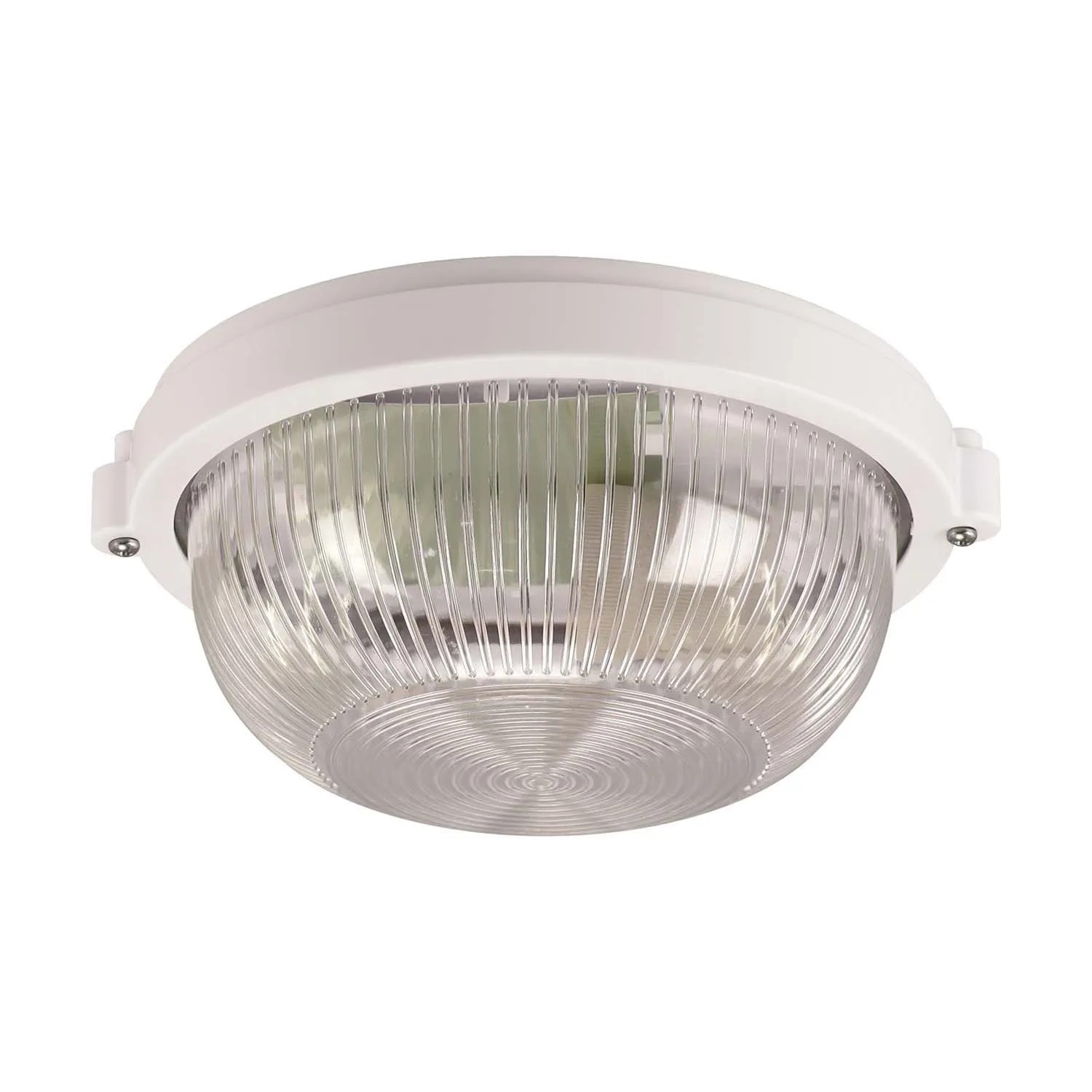 Struhm Plafoniera zewnętrzna SALTO 10 WHITE 1xE27 IP65 śr. 18cm biała