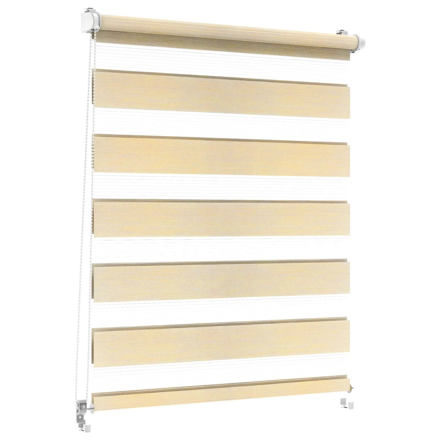 Mini roleta NATURAL Dzień/Noc piasek 78,5 x 215 cm