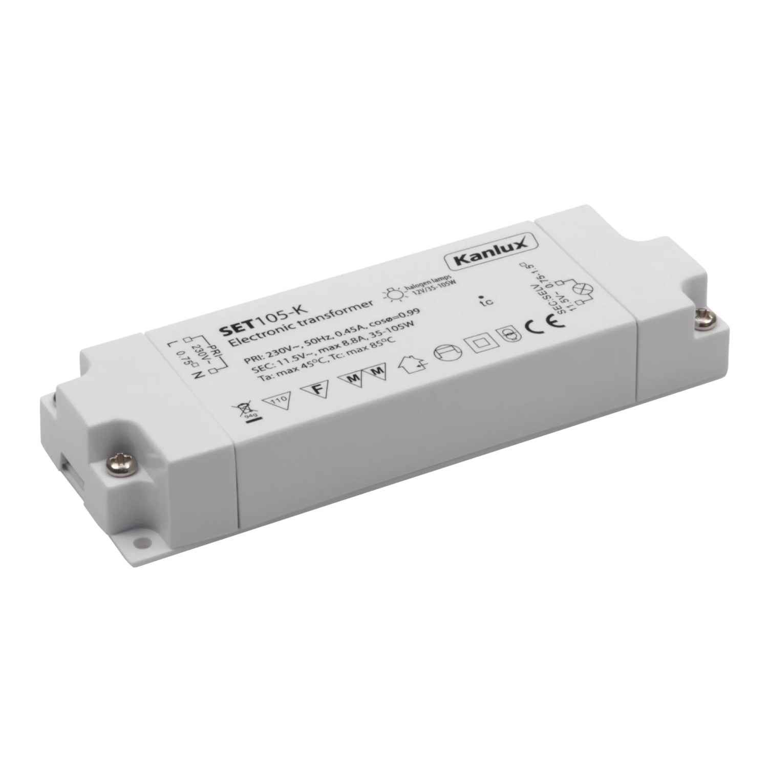 Kanlux Transformator elektroniczny SET105-K