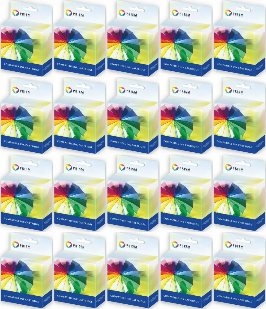 20x Tusz Prism (BT-5000), 5000 stron, 100ml, cyan (błękitny)