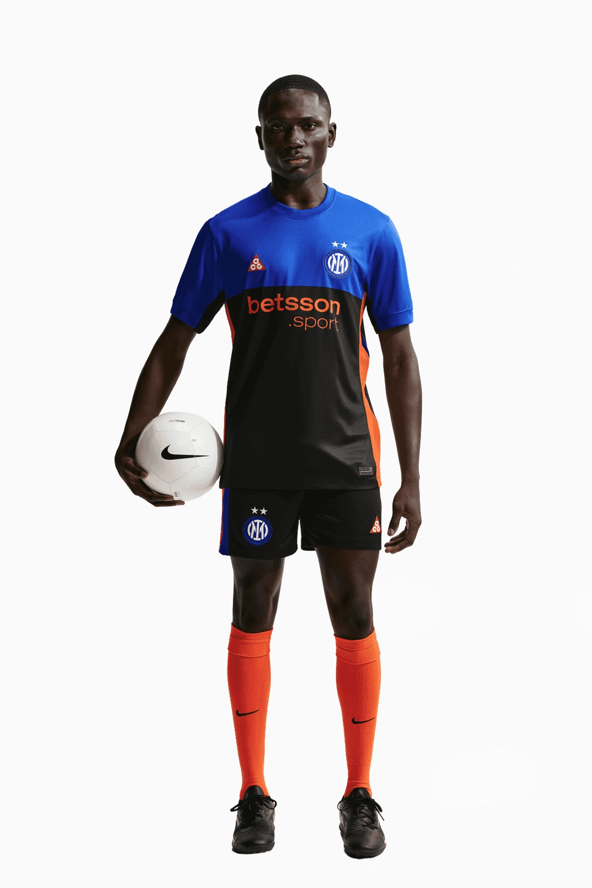 Spodenki Nike Inter Mediolan x ACG 25/26 4th Stadium - Czarny