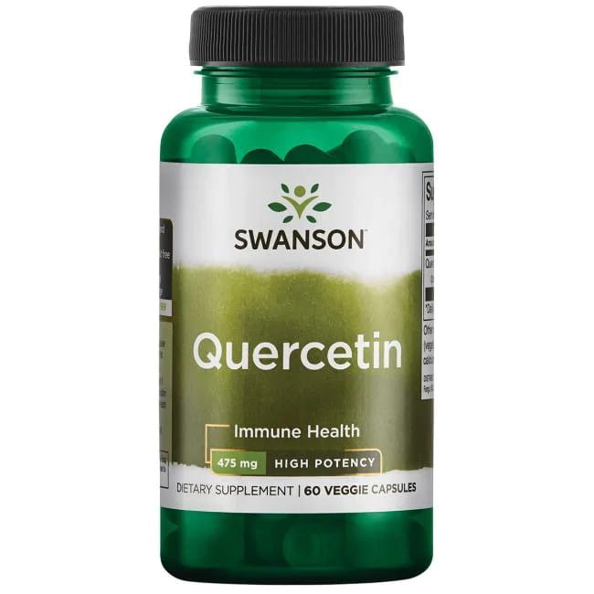 Swanson kwercetyna 475 mg, 60 kapsułek