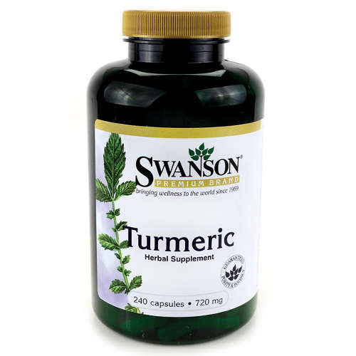 Swanson turmeric 720 mg, 240 kapsułek