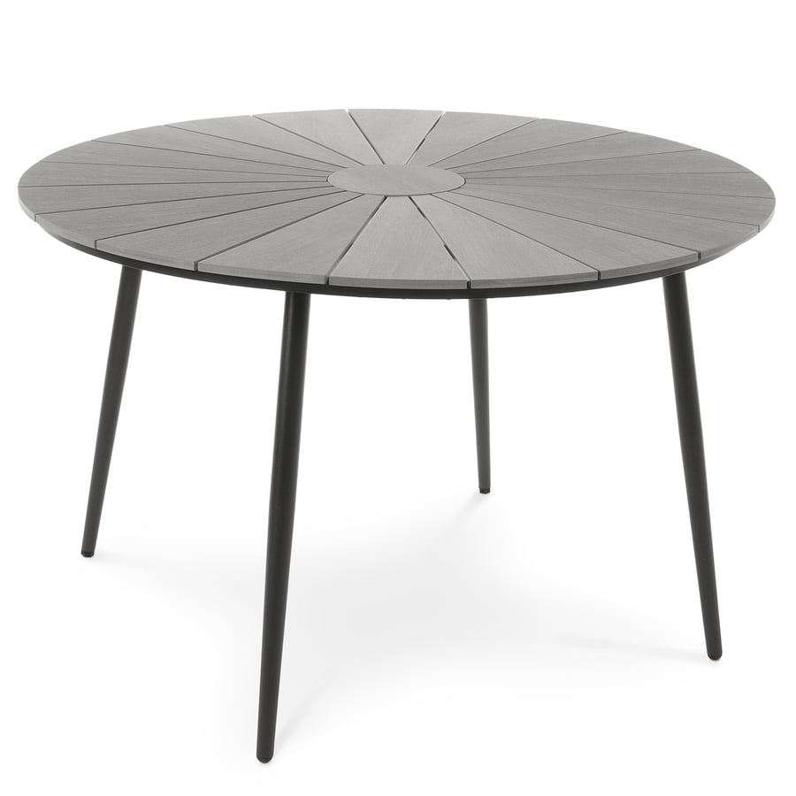 Záhradný stôl 120 cm Palermo - šedý