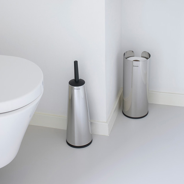 Brabantia ReNew pojemnik na papier toaletowy stojący chrom 280580 - Wysyłka w 24h