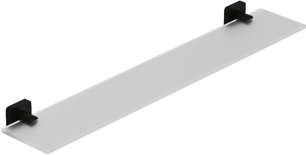 Kludi Vela S półka łazienkowa 60 cm czarny mat 2597339
