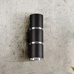 Goldlux Bamboo kinkiet 2x10 W czarny 324344