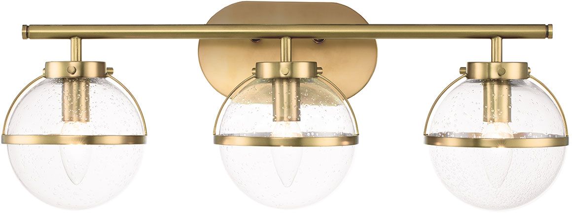 Elstead Lighting Hollis kinkiet 3x40 W stary mosiądz HK-HOLLIS3-C-HB-BATH