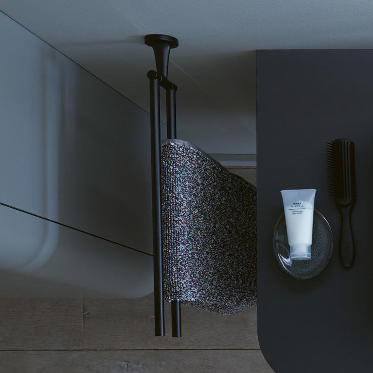Duravit Starck T wieszak na ręcznik czarny 0099414600