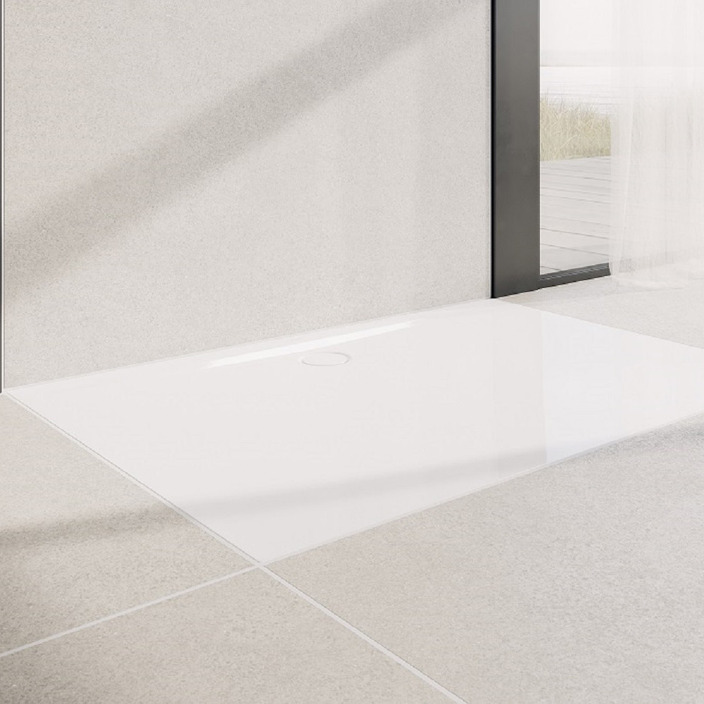 Kaldewei Superplan Zero brodzik 90x170 cm prostokątny z obniżonym nośnikiem ze styropianu model 1610-5 biały 364047980001