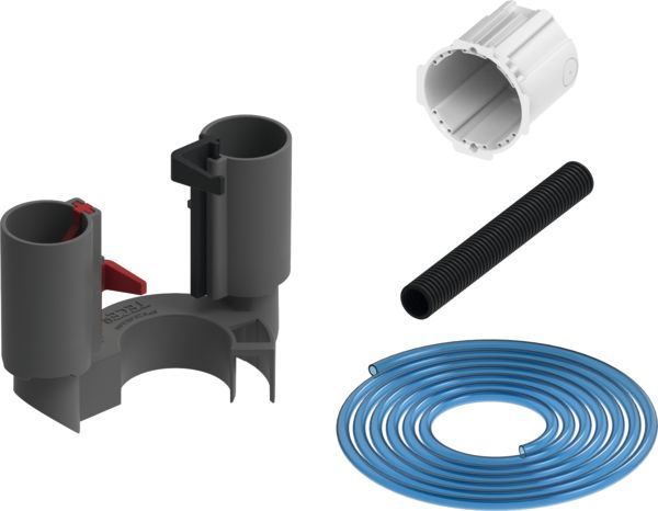 Tece Flushpoint zestaw montażowy pneumatycznego zdalnego systemu uruchamiania do spłukiwania 9240976