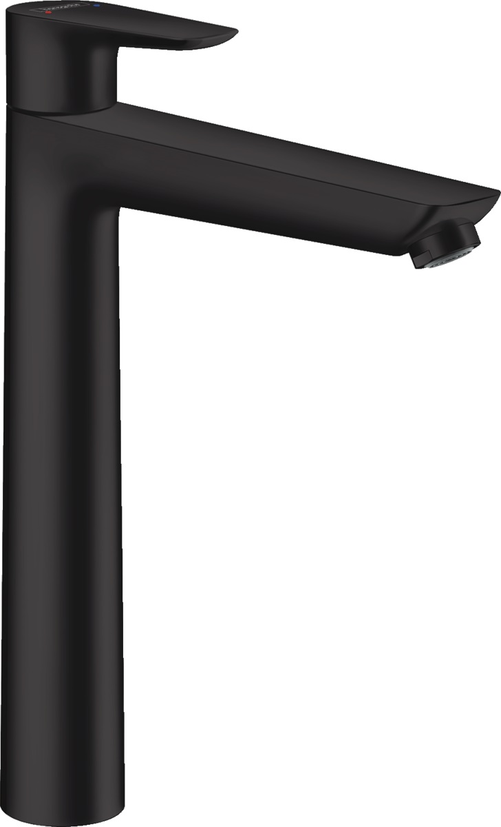 Hansgrohe Talis E bateria umywalkowa stojąca wysoka EcoSmart czarny mat 71716670