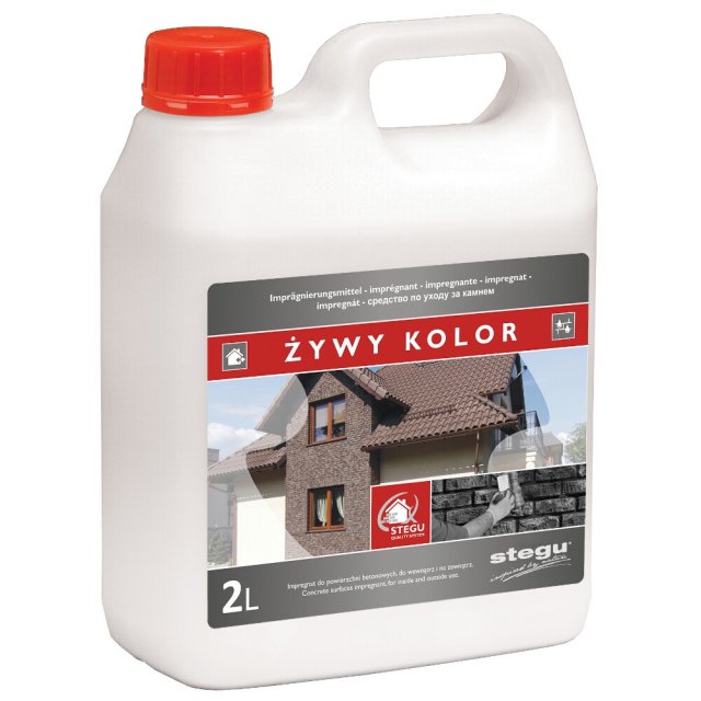 Impregnat Żywy Kolor 2l STEGU