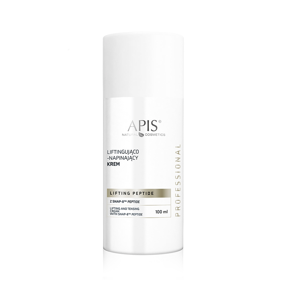 Krem do twarzy liftingująco-napinający z SNAP-8 peptide Lifting Peptide Apis 100 ml