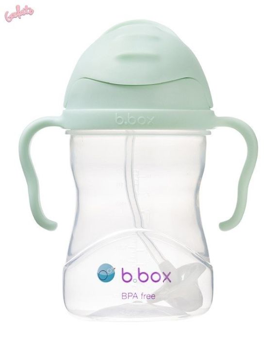 B.Box Bidon ze słomką 240 ml -Gelato Pistachio