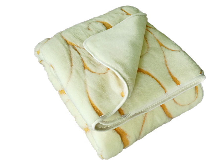 kołdra wełniana kaszmir orange/kaszmir gładki 140x200 (+-5cm)