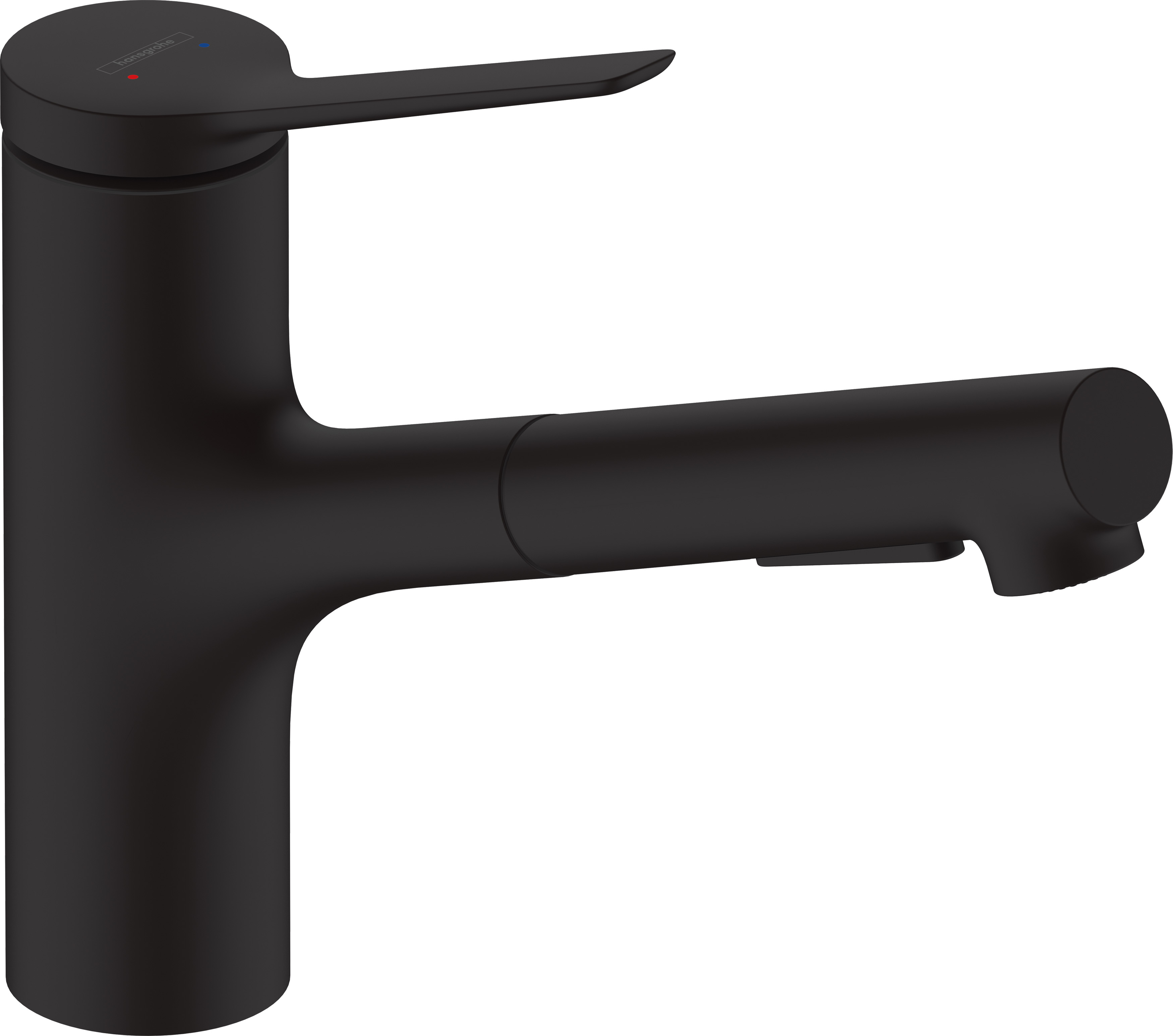 Darmowa Dostawa - Bateria kuchenna stojąca czarny Hansgrohe Zesis M33 74820670