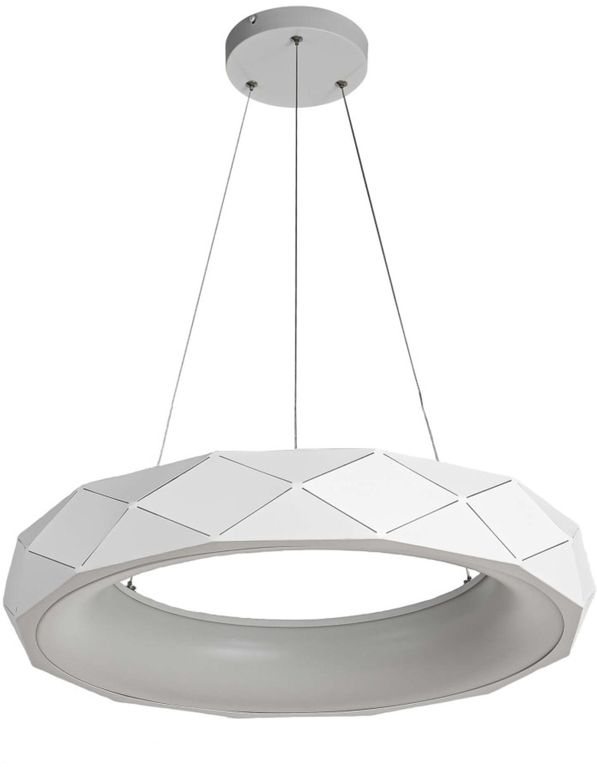 Darmowa Dostawa - Lampa wisząca 1x36 W biała Light Prestige Reus LP80691PLEDWH