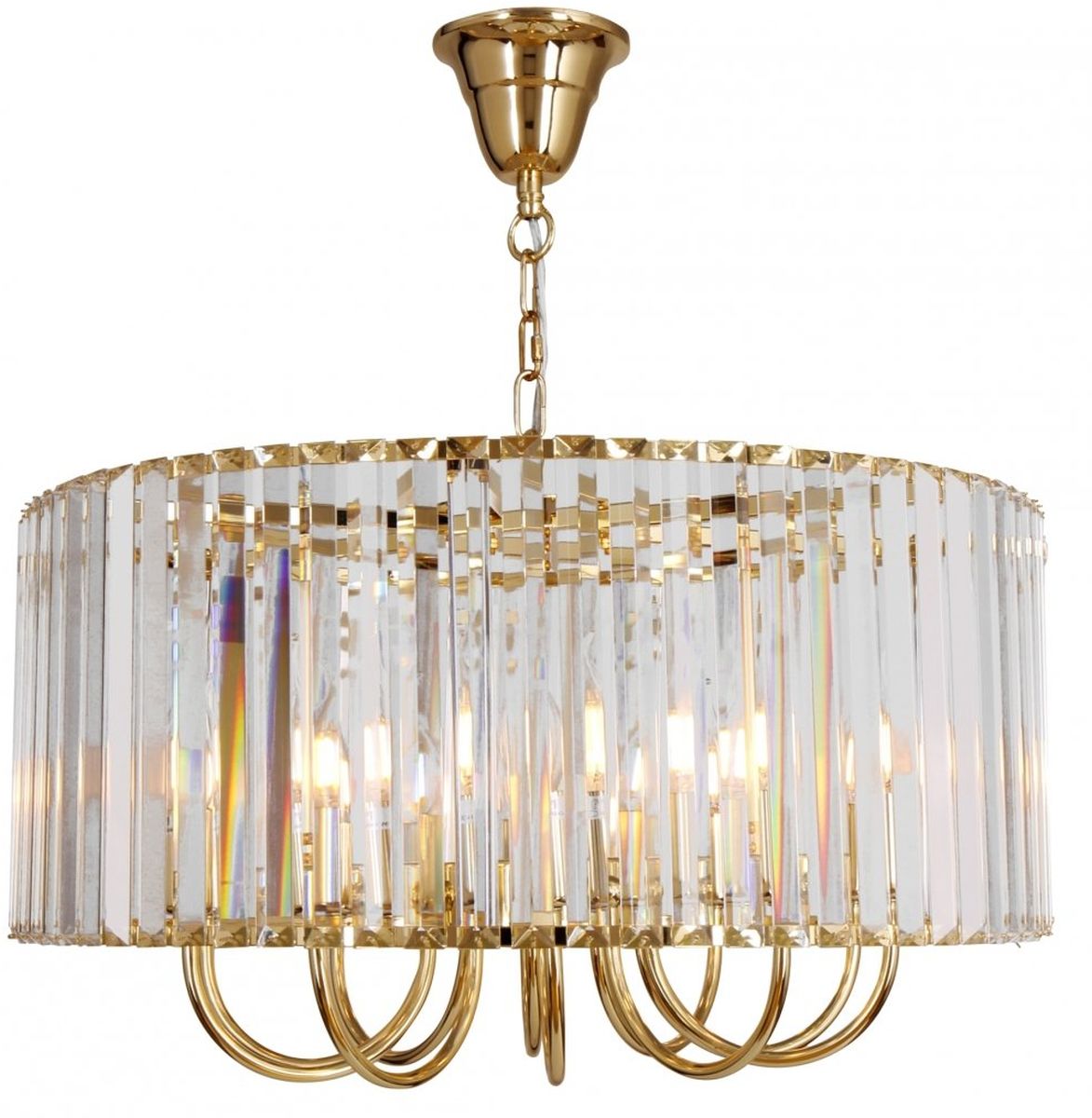 Darmowa Dostawa - Lampa wisząca powyżej 6x40 W przezroczysta Zuma Line Paris 190610