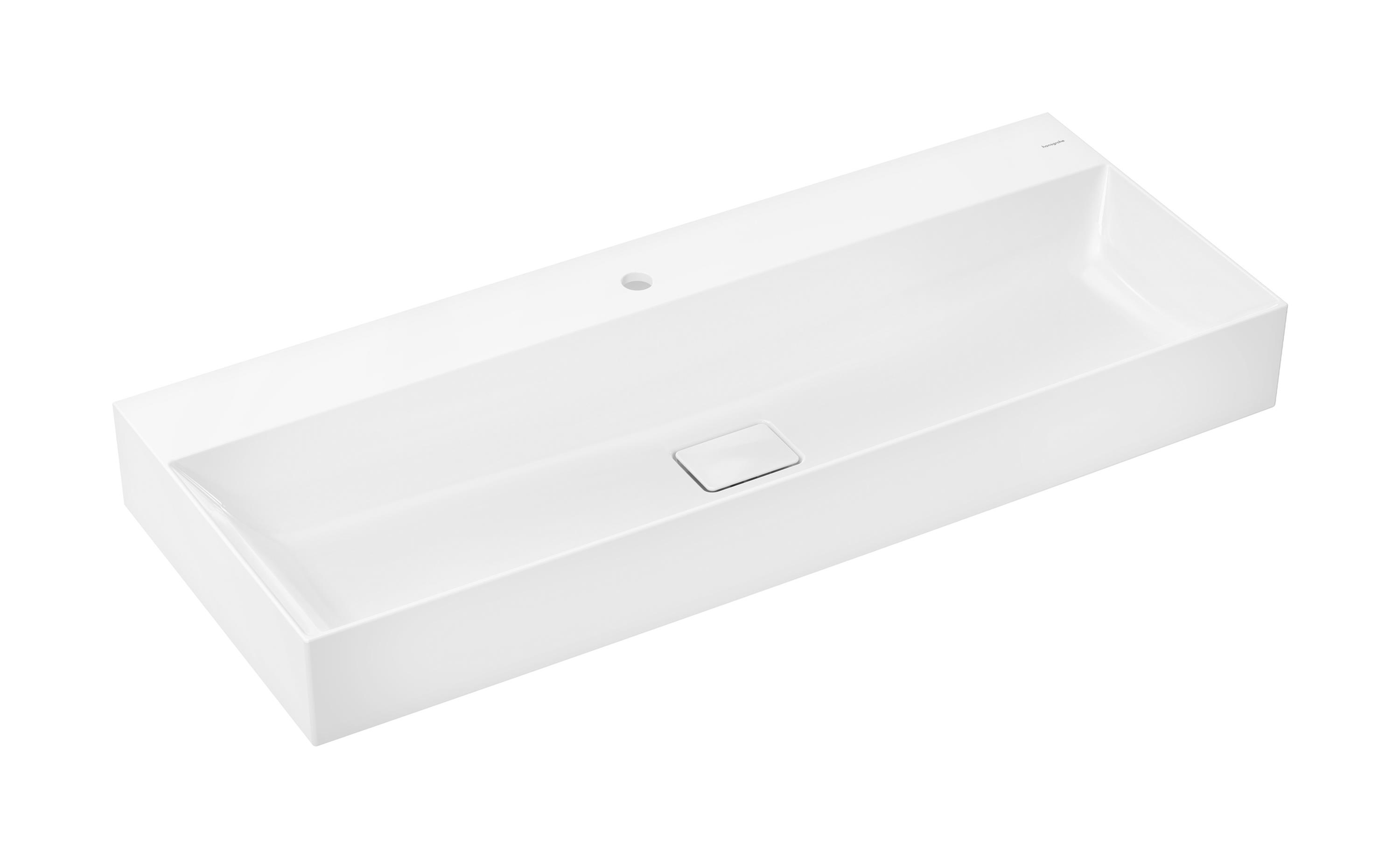Darmowa Dostawa - Umywalka 120x48 cm prostokątna ścienna-meblowa biała Hansgrohe Xevolos E 61112450