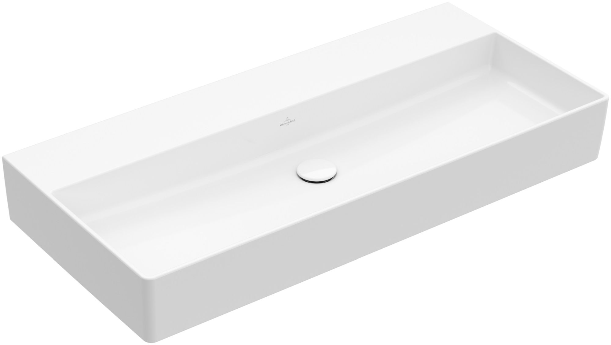 Darmowa Dostawa - Umywalka 100x47 cm prostokątna ścienna-meblowa biała Villeroy & Boch Memento 2.0 4A221F01